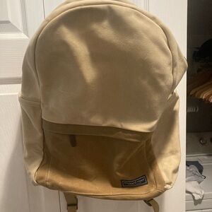 Vineyard Vines waxed back pack.